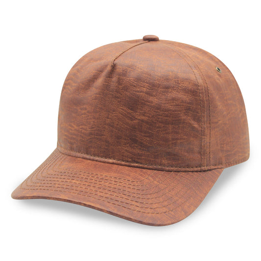 UPTOWN BLANKS 3532 brown oil waxed cap
