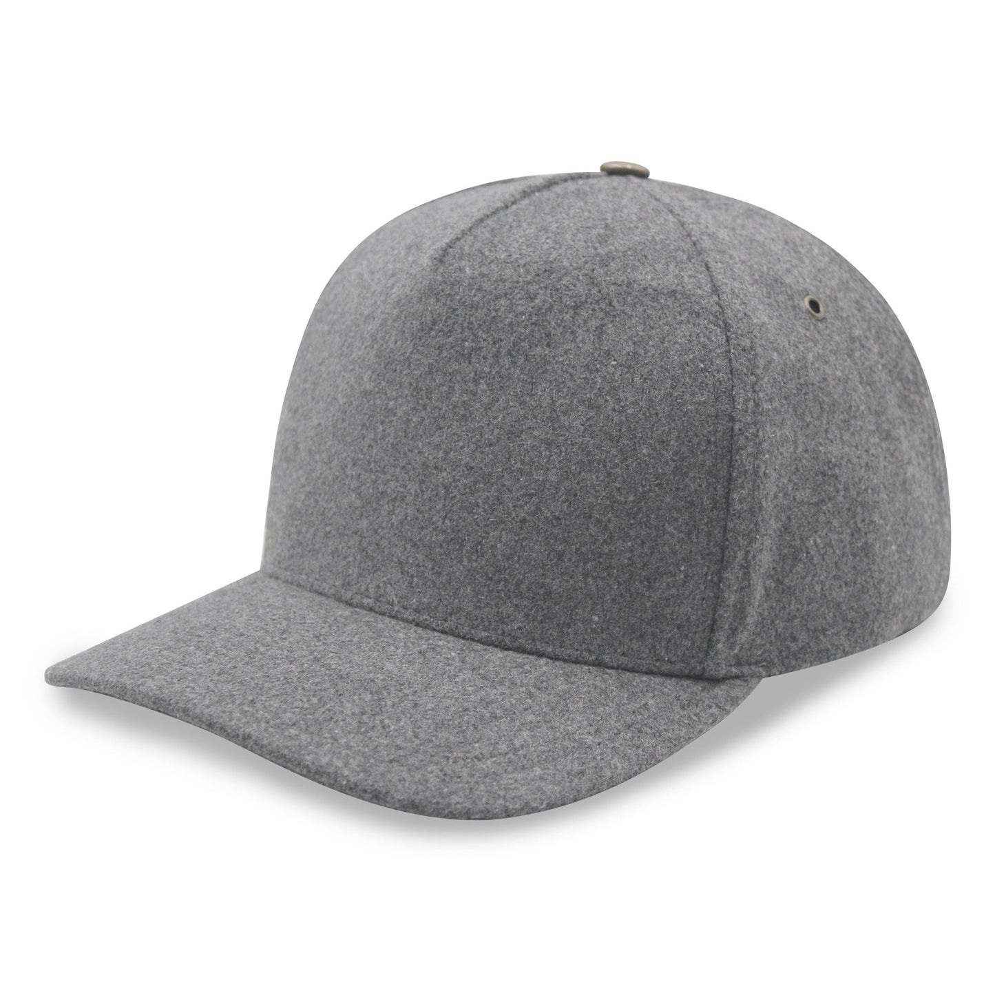 UPTOWN BLANKS 4532 gray melton wool cap
